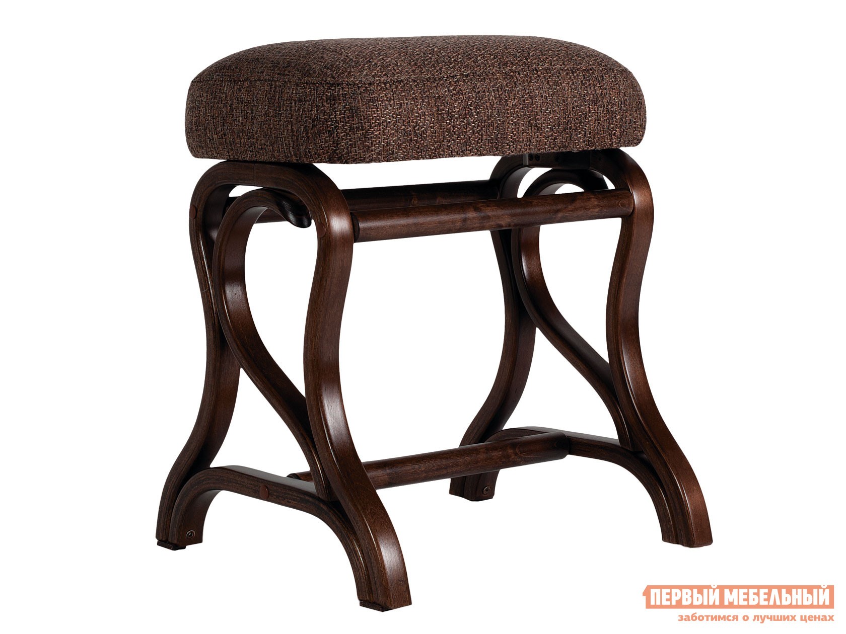 Банкетка  Диана М Темно-коричневый / Ткань, рогожка