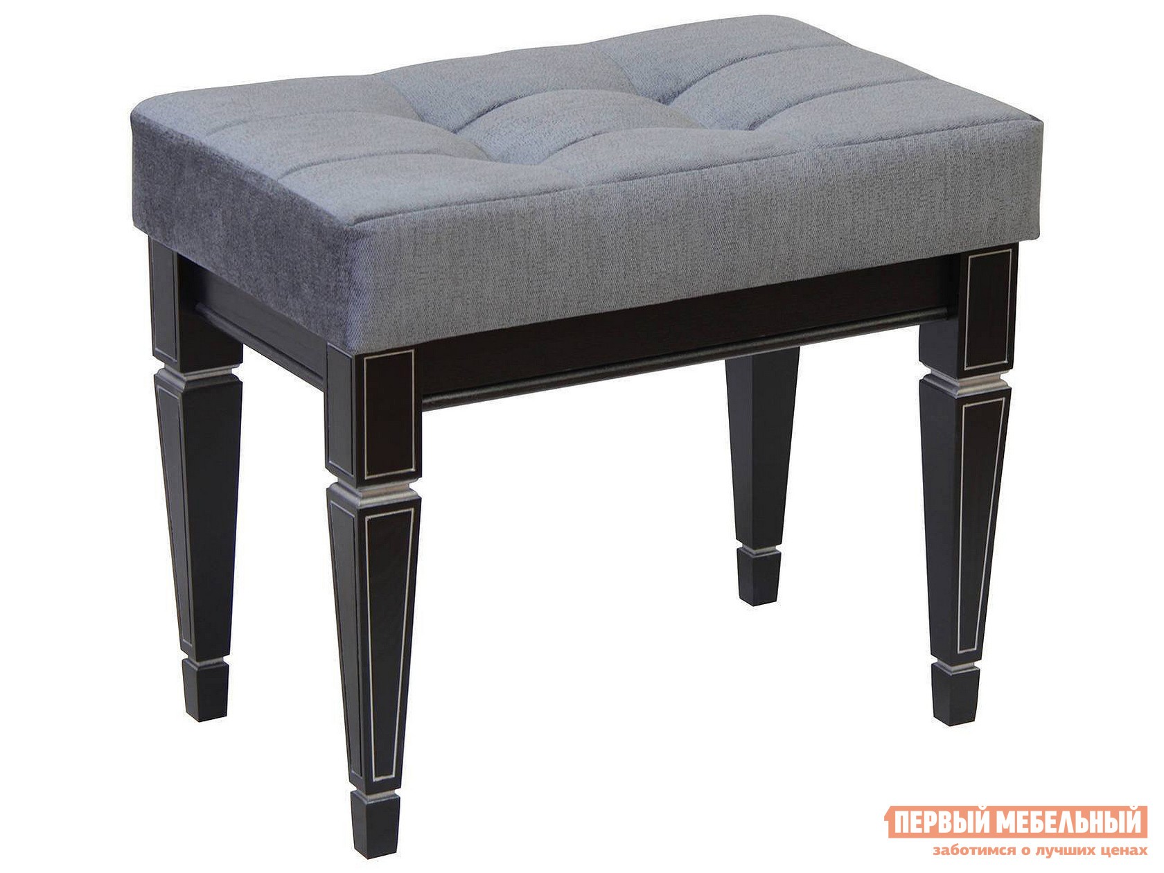 Банкетка  Сорли В 97Н Венге / Патина серебро