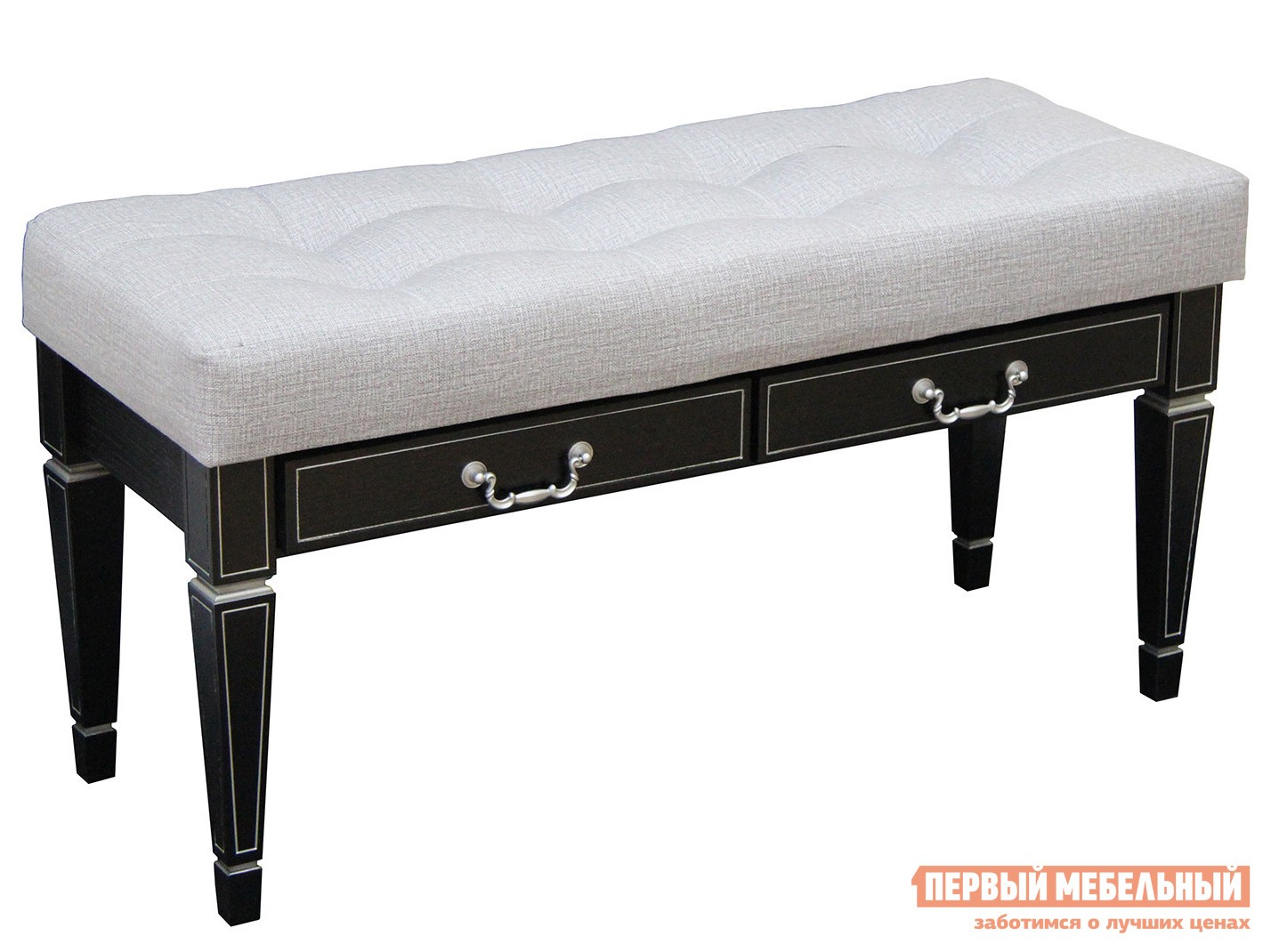 Банкетка  Васко В 98Н Венге / Патина серебро