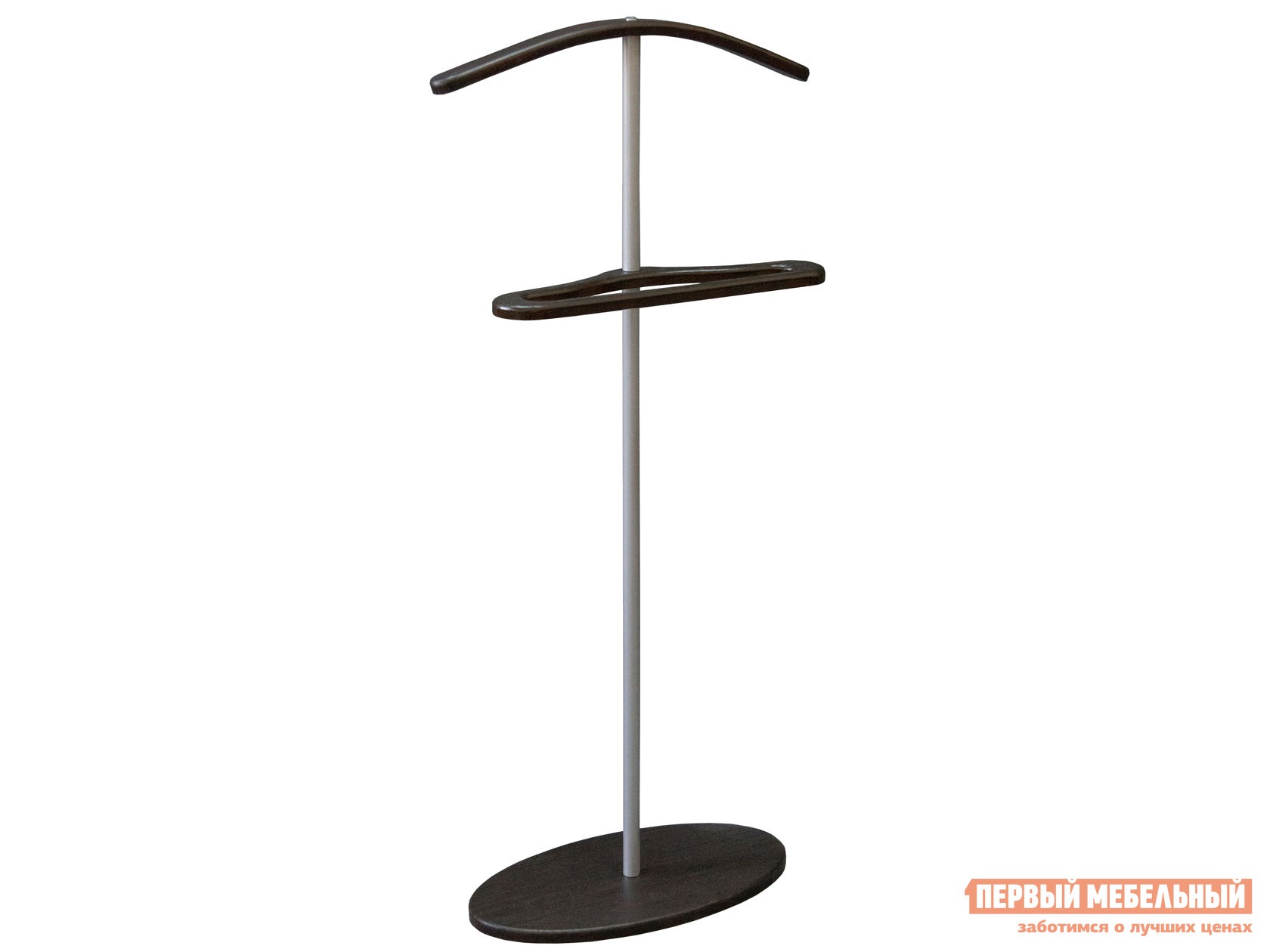 Напольная вешалка  Дэви 3 Металлик / Венге