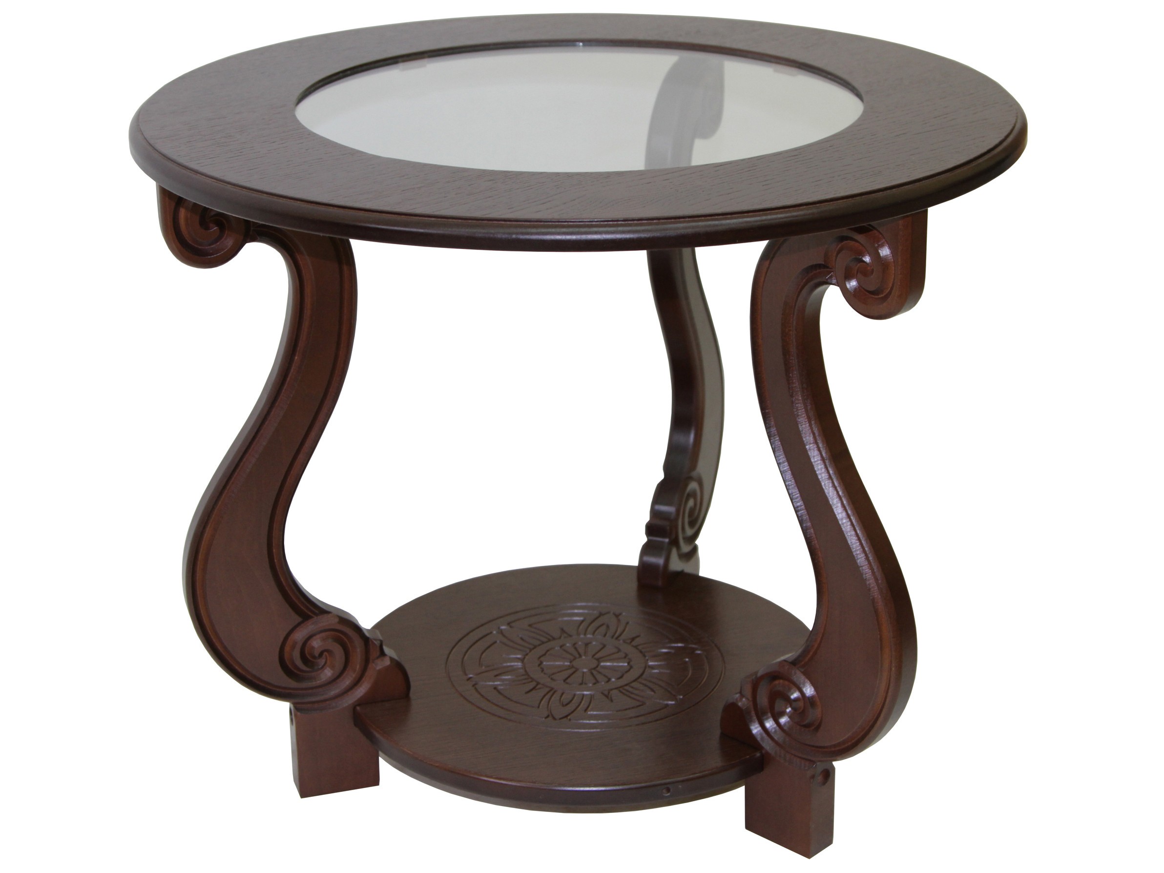 Журнальный столик  Грация С Темно-коричневый