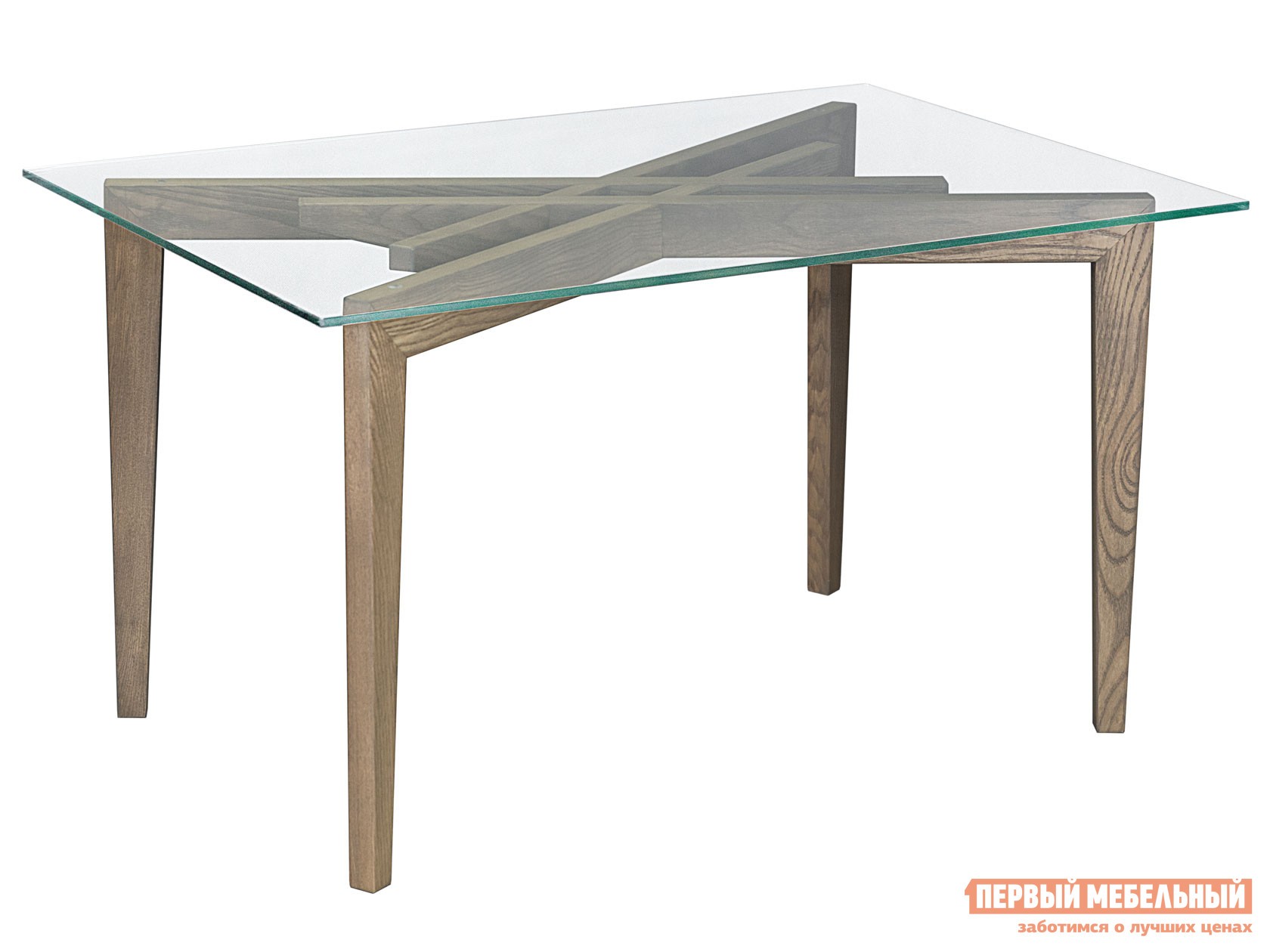 Журнальный столик  Рилле 448 Стекло прозрачное / Шимо