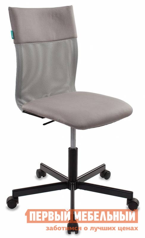 Офисное кресло  CH-1399 Сетка серая / Искусственная кожа серая