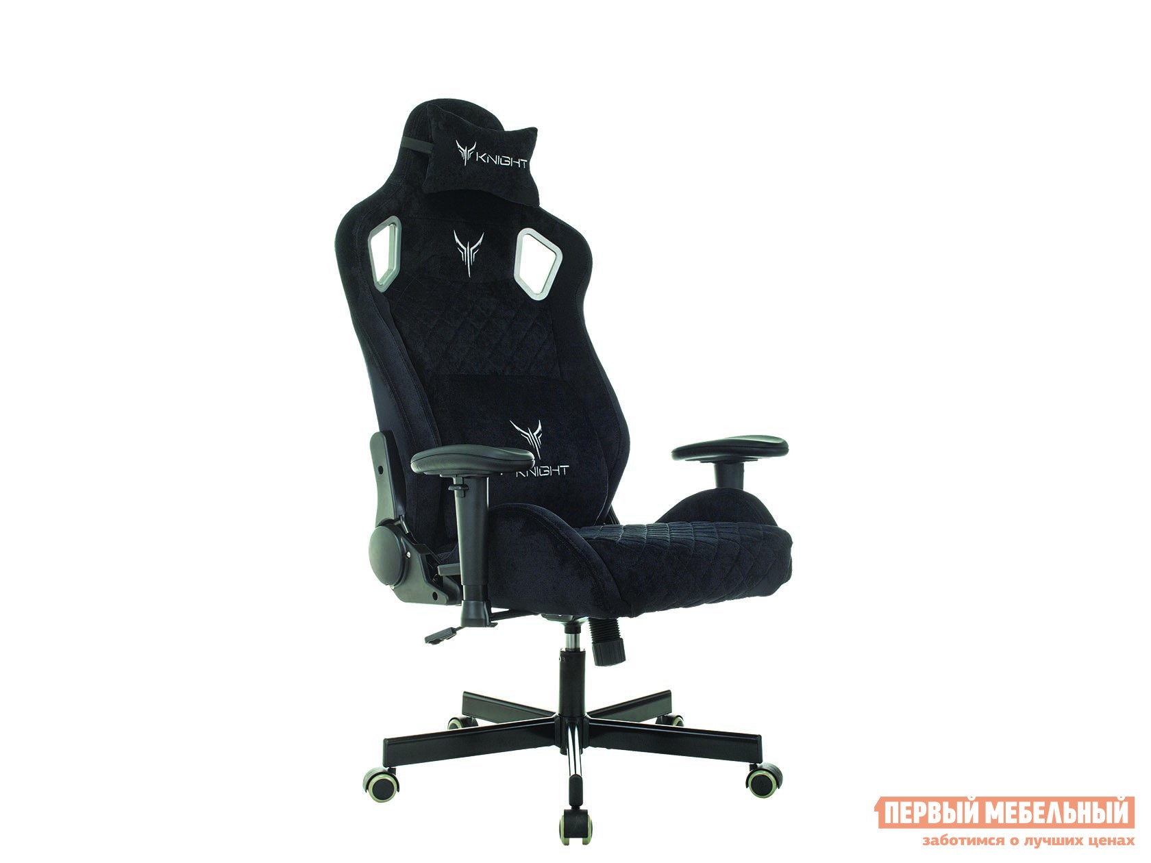 Игровое кресло  Knight Outrider LTD Черный, ткань