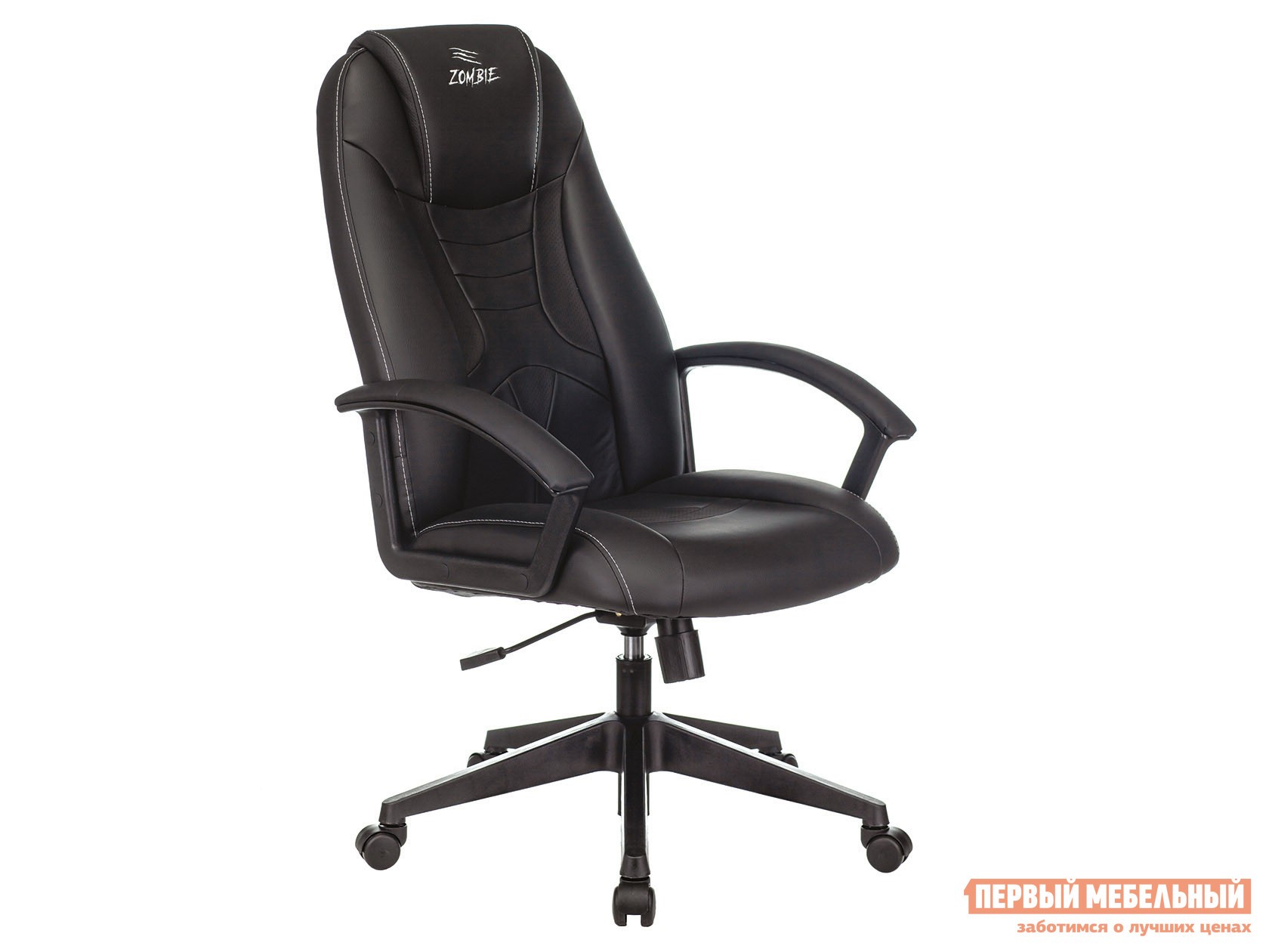 Игровое кресло  ZOMBIE 8 Черный, экокожа