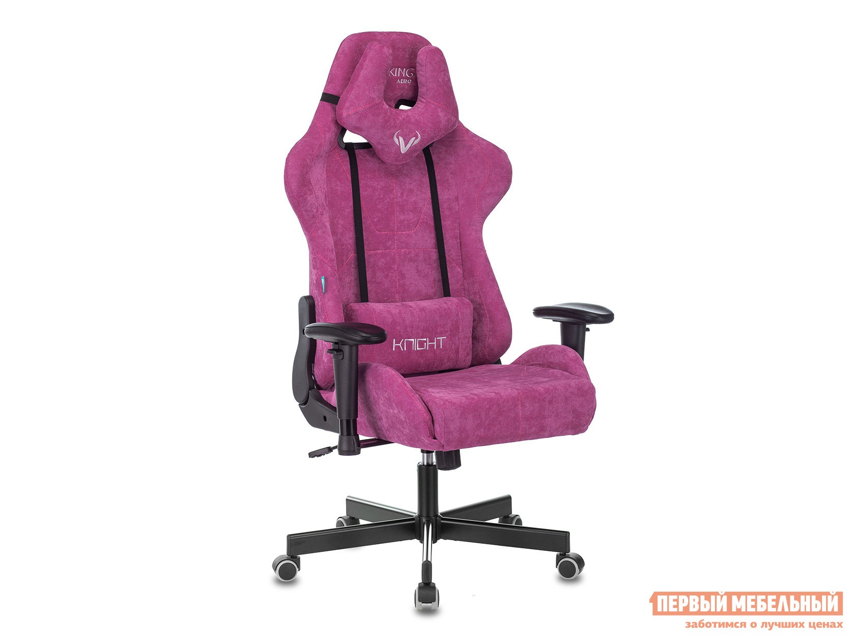 Игровое кресло  VIKING KNIGHT LT Малиновая ткань LT15