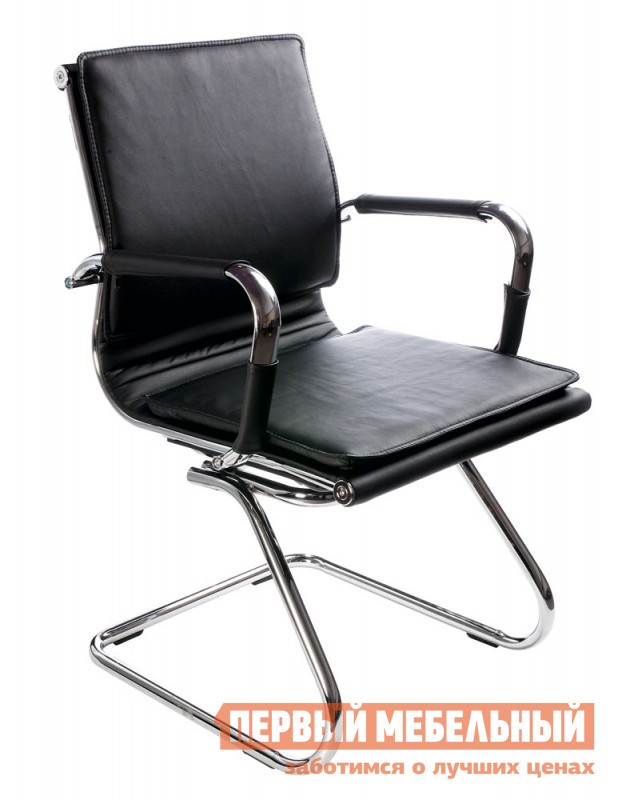 Офисный стул  CH-993-LOW-V Черный, экокожа