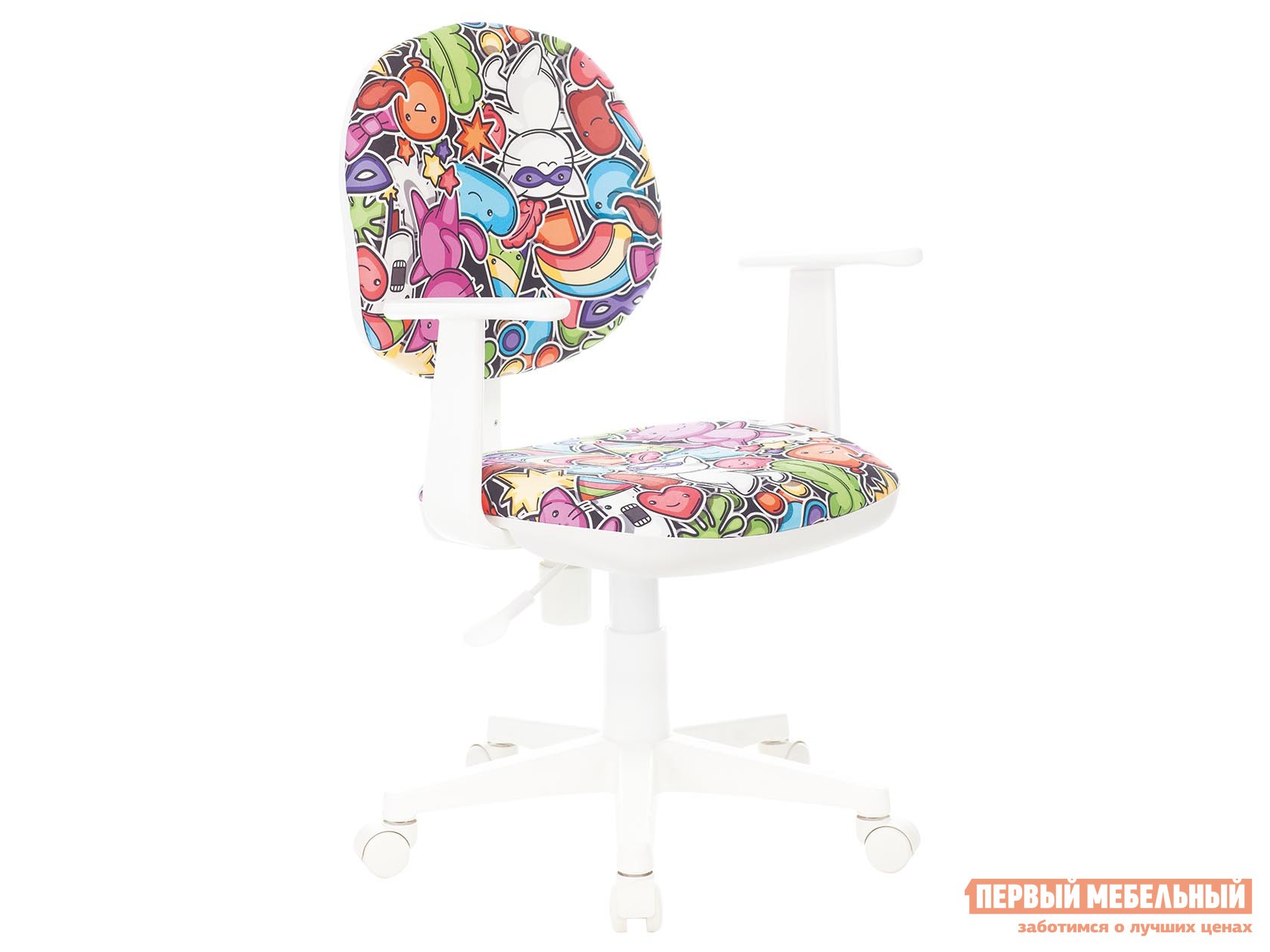 Детское компьютерное кресло  CH-W356AXSN Мультиколор, ткань