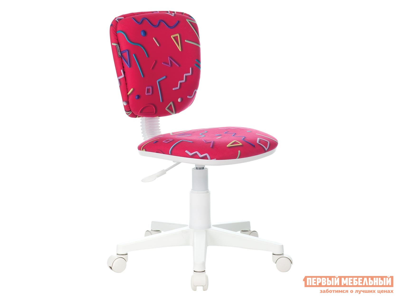 Детское компьютерное кресло  CH-W204NX Малиновый, ткань