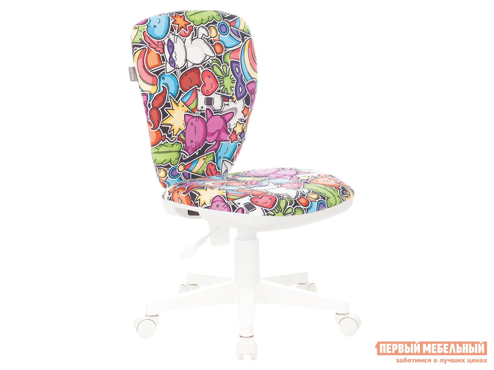 Детское компьютерное кресло  KD-W10 Мультиколор, ткань