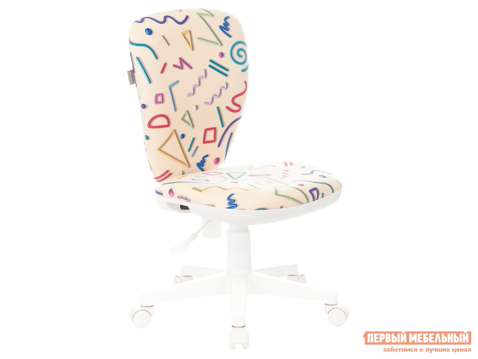 Детское компьютерное кресло  KD-W10 Песочный, ткань