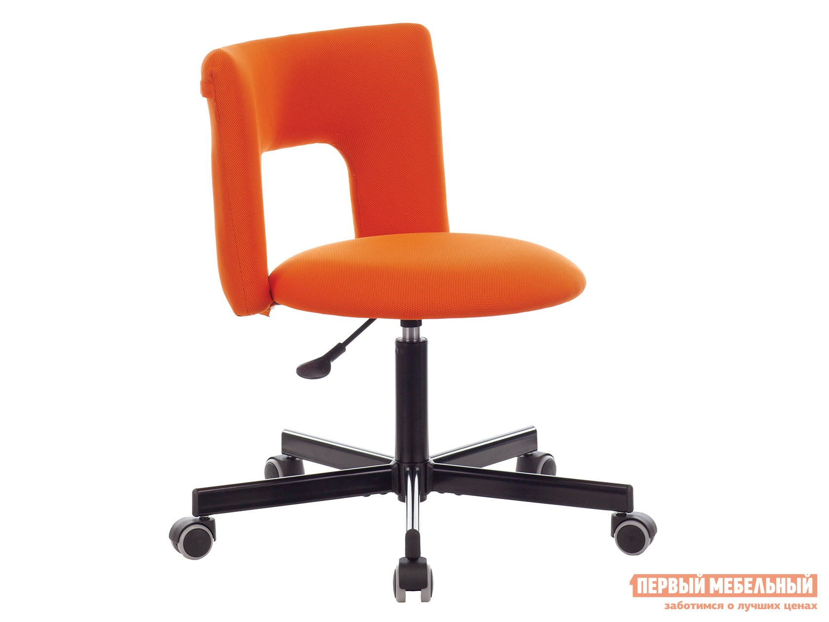 Офисное кресло  KF-1M Оранжевый, ткань