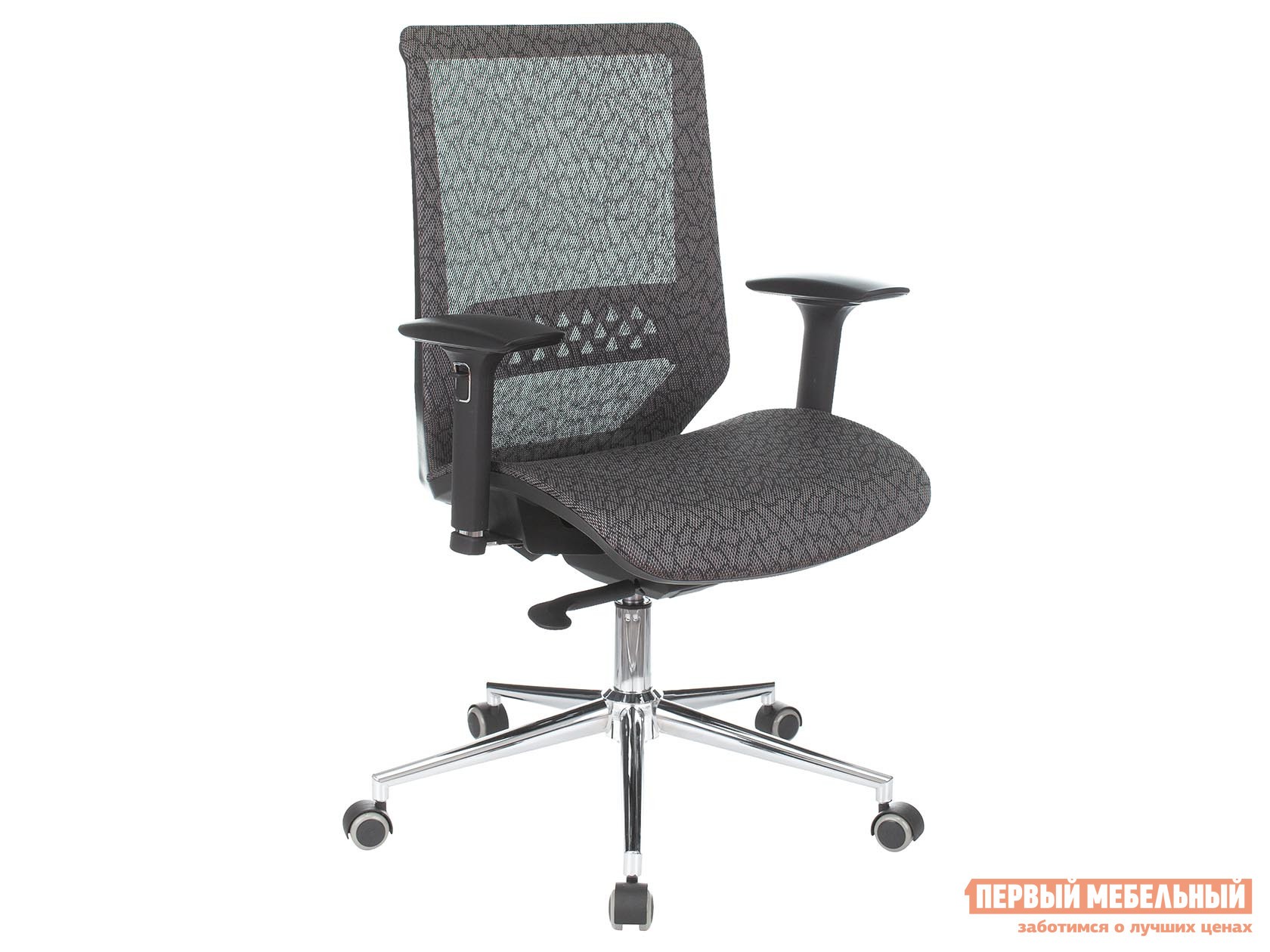 Офисное кресло  SIRIUS Серый, ткань / сетка KF-1
