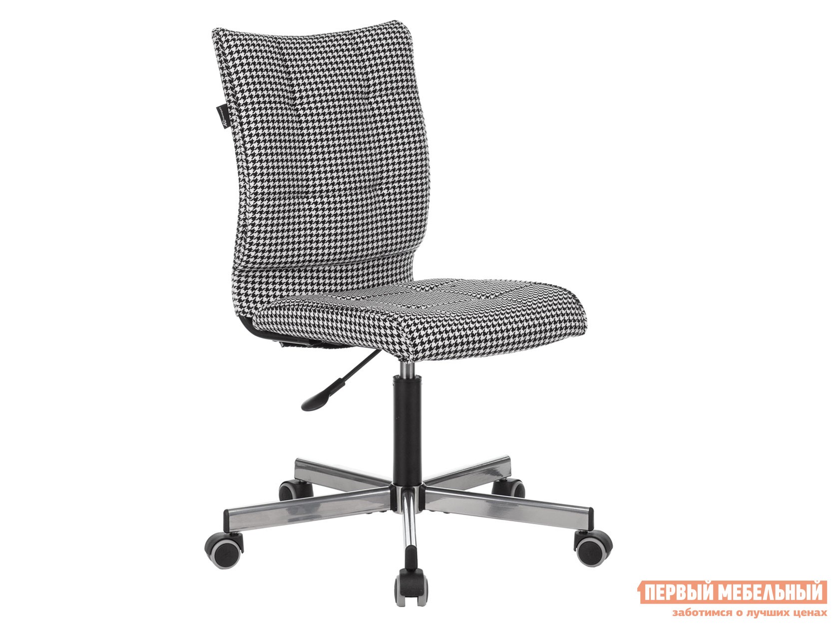 Офисное кресло  CH-330M Черно-белый рисунок, ткань