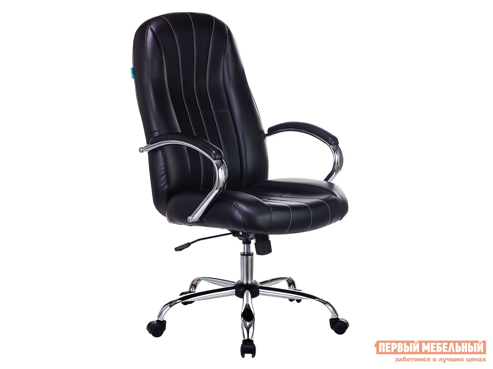 Кресло руководителя  T-898SL Черный, иск. кожа