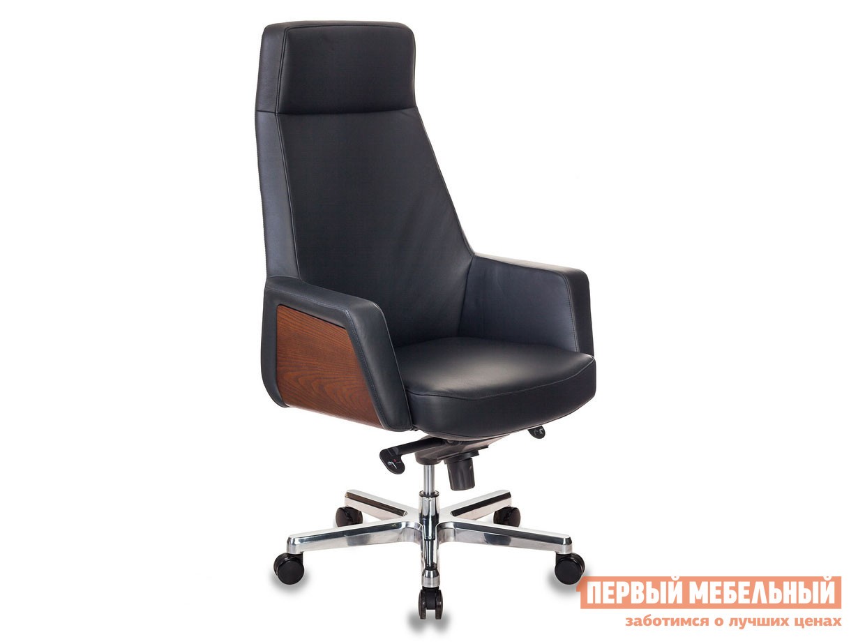 Кресло руководителя  ANTONIO Черная искусственная кожа / Черная кожа