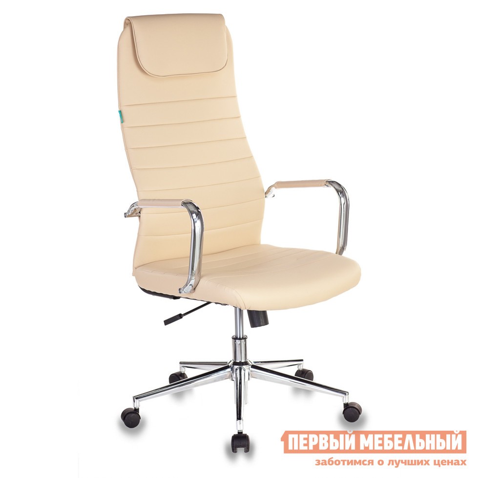 Кресло руководителя  KB-9ECO/OR-12 Иск. кожа бежевая