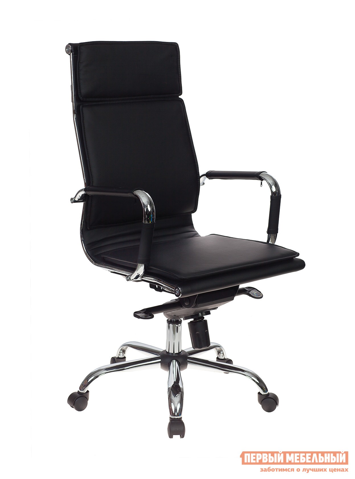 Кресло руководителя  CH-993MB Black / иск. кожа черный