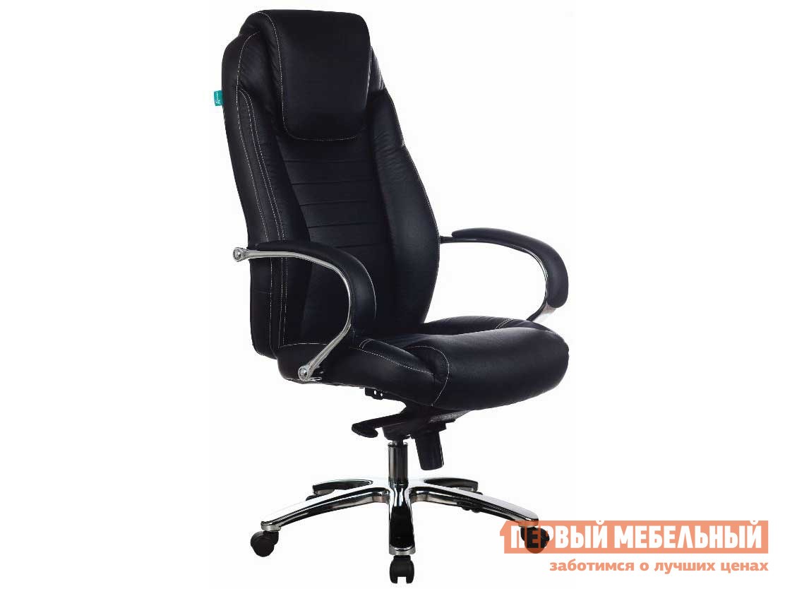 Кресло руководителя  T-9923SL/BLACK Черный, кожа