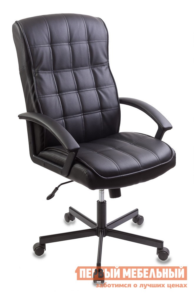 Кресло руководителя  CH-823AXSN Черный, экокожа