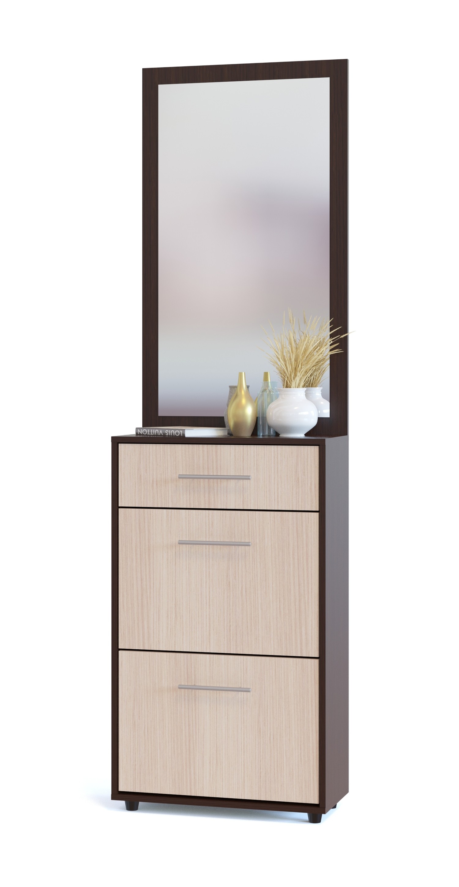 Прихожая  Моренго 4 Венге / Беленый дуб