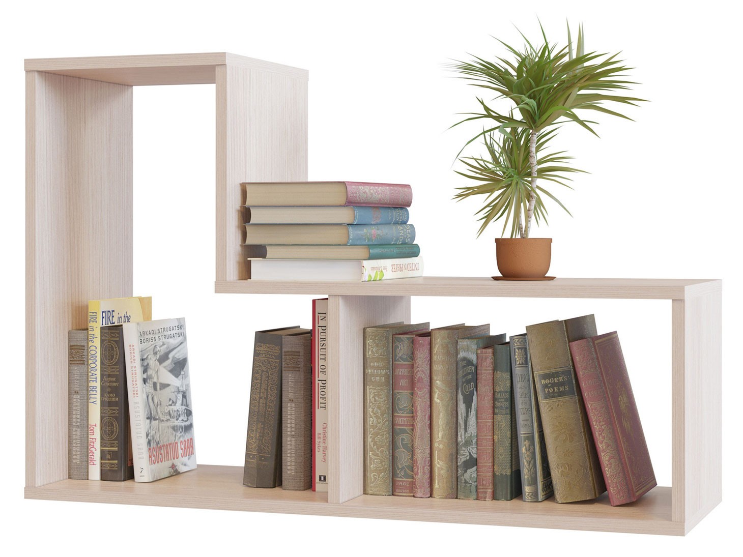 Стеллаж  ПК-9 Беленый дуб