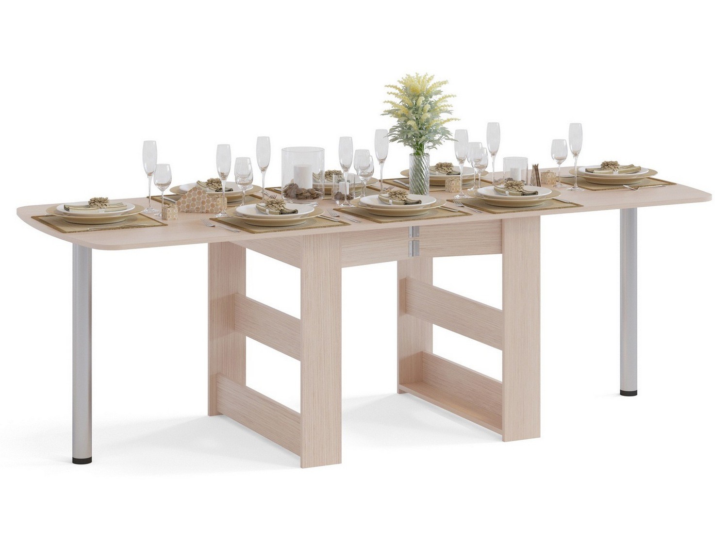 Стол-книжка  СП-11.1 Беленый дуб