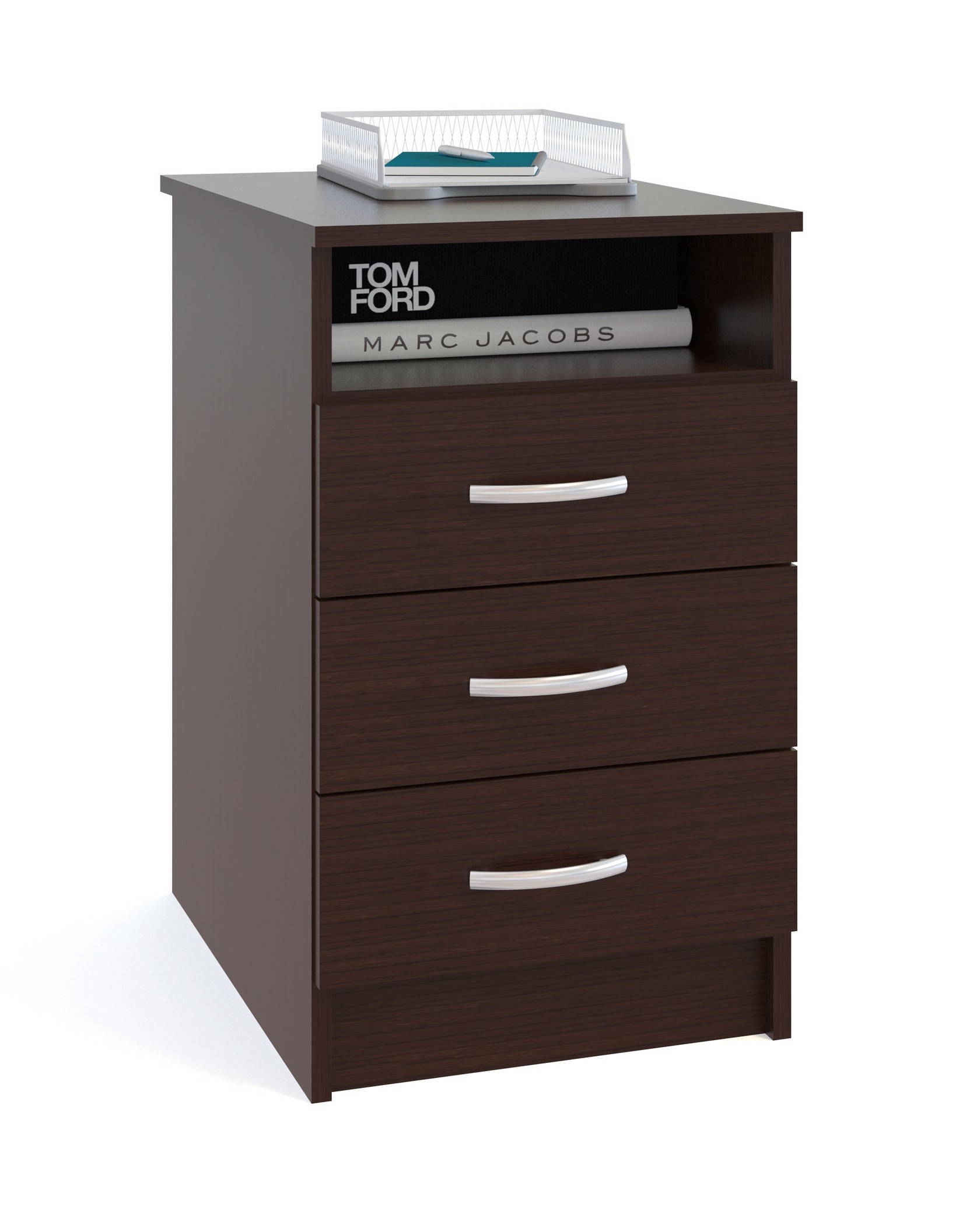 Тумба с ящиками  КТ-14 Венге