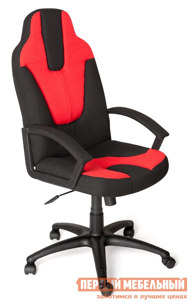 Игровое кресло  NEO (3) Ткань черная/красная, 2603/493