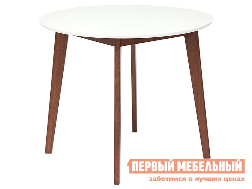 Кухонный стол  BOSCO (Боско) Бук коричневый / Белый