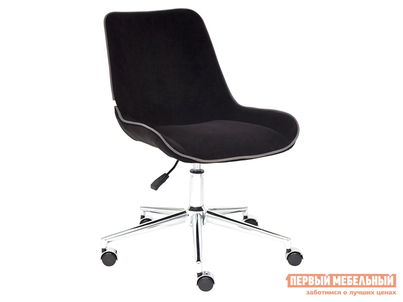 Офисное кресло  STYLE Черный, флок