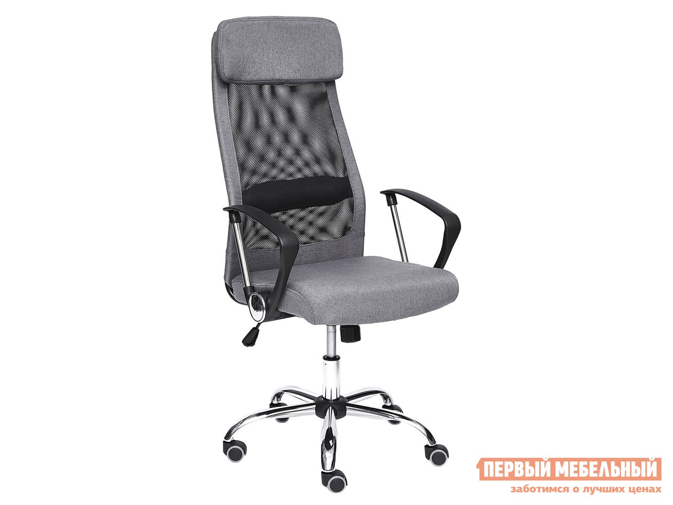 Офисное кресло  PROFIT Ткань, серый / черный