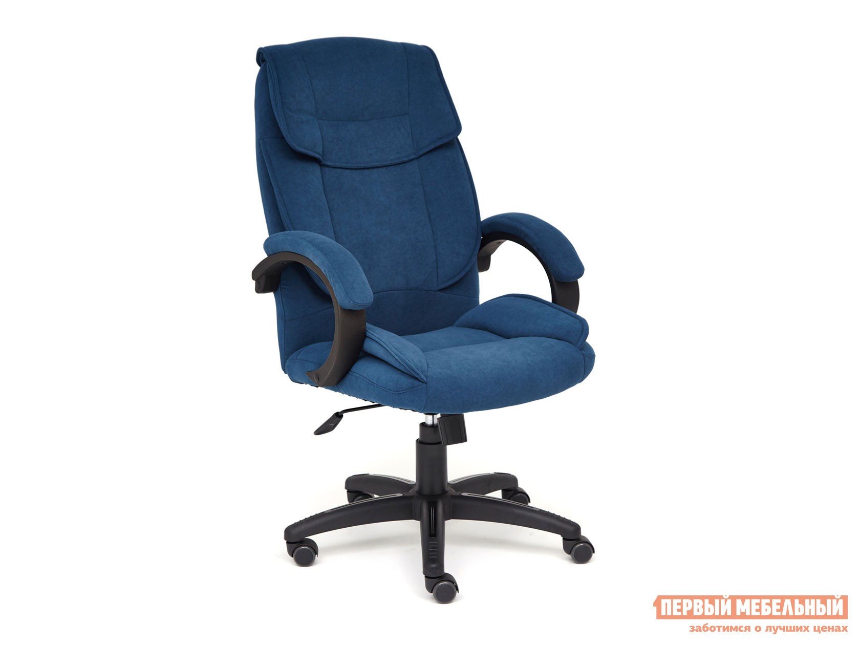 Кресло руководителя  OREON Синий, флок