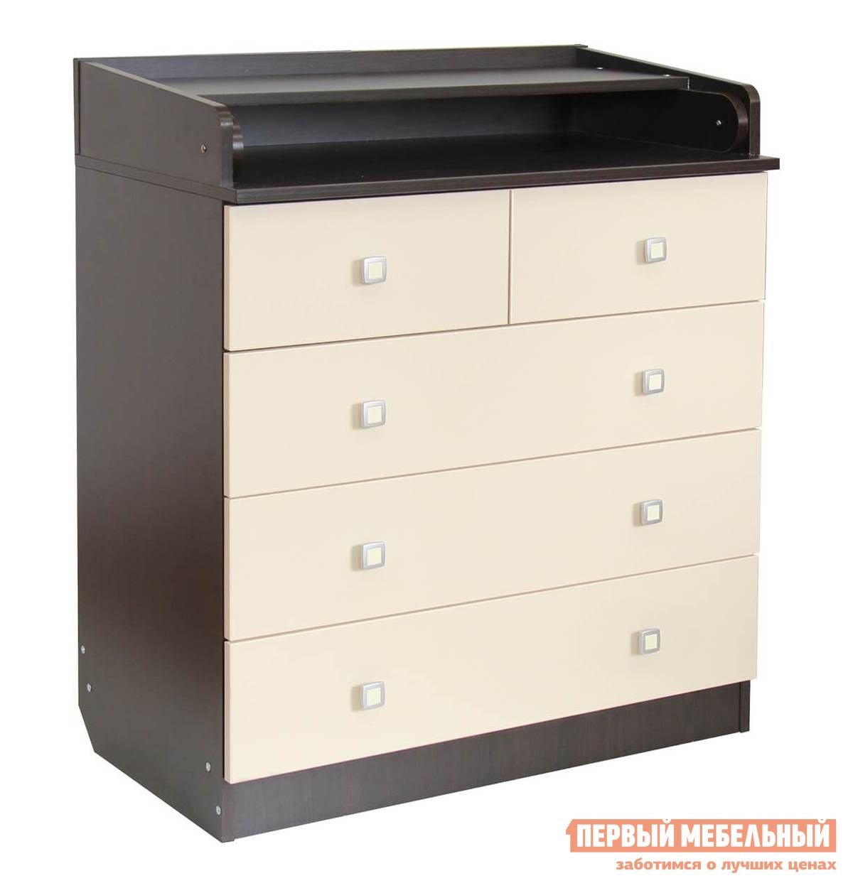 Детский комод  Фея 1780 Венге / Бежевый