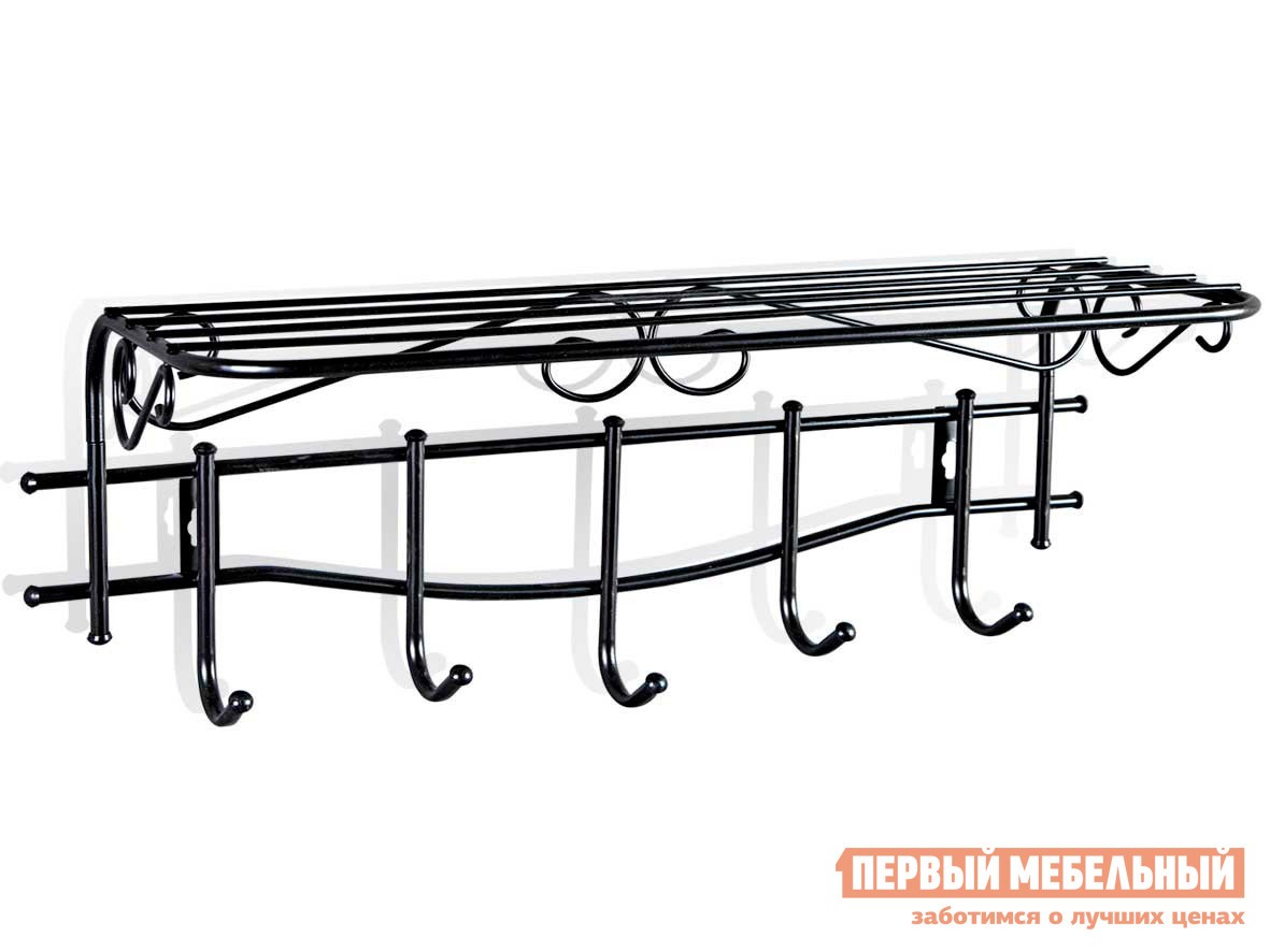Настенная вешалка  Грация 1/5 Черный